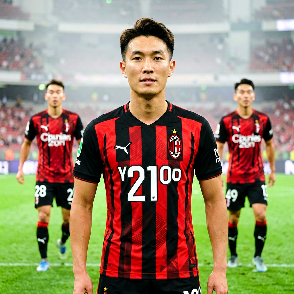 AC米兰球员场上形象
